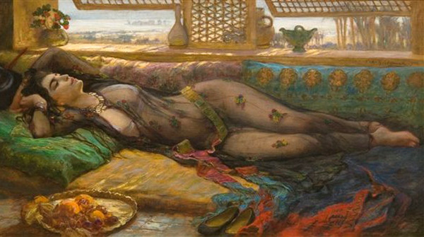 reclining beauty